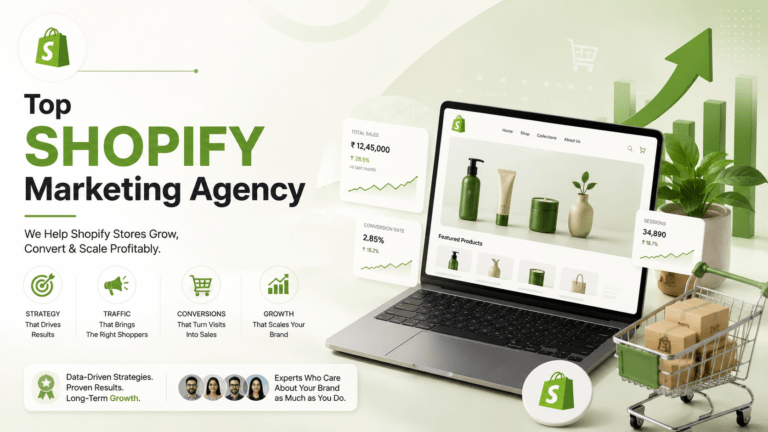 Top Ecommerce Marketing Agency in India for Shopify Brands Growth
