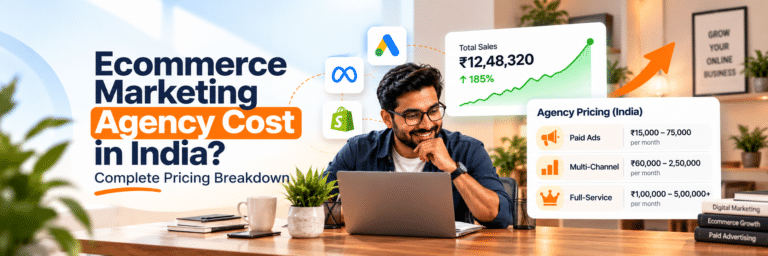How Much Does An Ecommerce Marketing Agency Services Cost in India? Complete Pricing Breakdown
